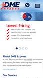 Mobile Screenshot of dmeexpress.com